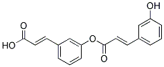 3-HYDROXYCINNAMIC ACID, (M-COUMARIC ACID) Struktur