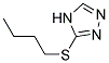 3-BUTYLTHIO-4H-1,2,4-TRIAZOLE Struktur