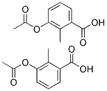 3-ACETOXY-2-METHYLBENZOIC ACID/3-ACETOXY-O-TOLUIC ACID Struktur