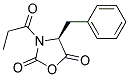 (S)-3-PROPIONYL-4-BENZYL-2-OXAZOLIDIONE Struktur