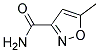 5-METHYLISOXAZOLE-3-CARBOXAMIDE Struktur