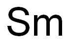 SAMARIUM STANDARD SOLUTION, 1 MG/ML SM IN 2% HNO3, FOR AAS Struktur