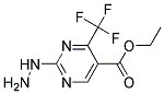 ETHYL 2-HYDRAZINO-4-(TRIFLUOROMETHYL)PYRIMIDINE-5-CARBOXYLATE, TECH Struktur