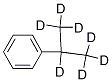 ISOPROPYL-D7-BENZEN Struktur