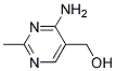 4-AMINO-5-HYDROXYMETHYL-2-METHYLPYRIMIDINE Struktur