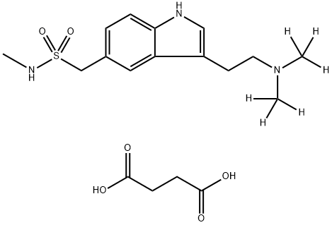 SUMATRIPTAN-D6 SUCCINATE Struktur