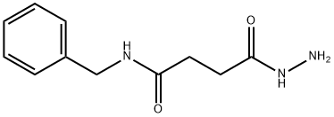 N-BENZYL-4-HYDRAZINO-4-OXOBUTANAMIDE Struktur