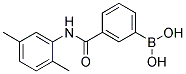 3-(2,5-DIMETHYLPHENYLCARBAMOYL)PHENYLBORONIC ACID Struktur