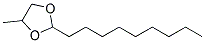 4-methyl-2-nonyl-1,3-dioxolane  Struktur