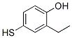 4-MERCAPTO-2-ETHYL PHENOL Struktur