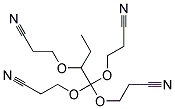 Tetrakis(2-cyanoethoxy)butane Struktur