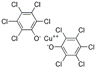 Cupric pentachlorophenolate Struktur