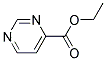 ethyl 4-pyrimidinecarboxylate Struktur