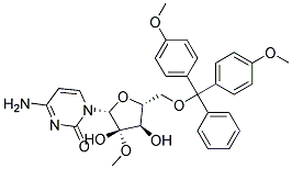 5'-O-(4,4'-Dimethoxytrityl)-2'-methoxycytidine Struktur