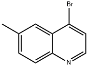 4-Bromo-6-methylquinoline Struktur