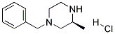 (S)-4-Benzyl-2-methylpiperazine hydrochloride Struktur