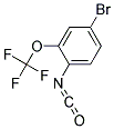 4-BROMO-2-(TRIFLUOROMETHOXY)PHENYL ISOCYANATE Struktur