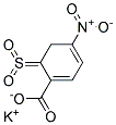 4-Nitro-2-Sulfonyl-Benzoic Acid Potassium Salt Struktur