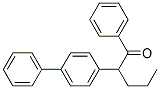 4-Biphenyl valerophenone Struktur