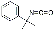 (2-Isocyanato-1,1-dimethylethyl)benzene Struktur