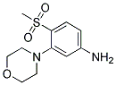 3-Morpholin-4-yl-4-(methylsulphonyl)aniline Struktur