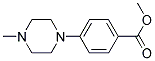 Methyl 4-(4-methylpiperazin-1-yl)benzoate Struktur