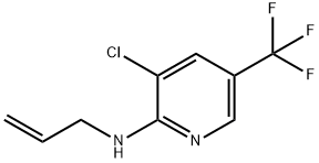 N-Allyl-3-chloro-5-(trifluoromethyl)pyridin-2-amine Struktur