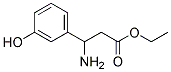 Ethyl 3-amino-3-(3-hydroxyphenyl)propanoate Struktur