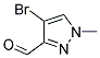 4-Bromo-1-methyl-1H-pyrazol-3-carboxaldehyde Struktur