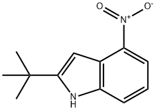 2-tert-Butyl-4-nitroindole Struktur