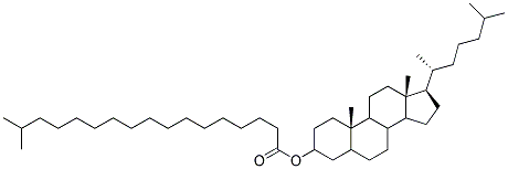 DIHYDROCHOLESTERYL ISOSTEARATE Struktur