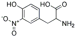 3-Nitro-DL-tyrosine Struktur