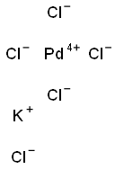 PALLADIC POTASSIUM CHLORIDE 99.8% Struktur