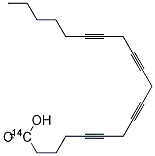 5,8,11,14-EICOSATETRAYNOIC ACID [1-14C] Struktur