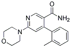 6-MORPHOLIN-4-YL-4-O-TOLYL-NICOTINAMIDE Struktur