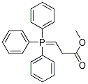 CARBMETHOXY ETHYLIDENE TRIPHENYL PHOSPHORANE Struktur