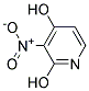 3-NITROPYRIDINE-2,4-DIOL Struktur