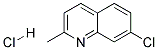 7-Chloroquinaldine HCL Struktur