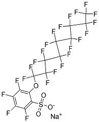 SODIUM PERFLUORO NONYLOXY BENZENESULFONATE Struktur