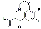 9,10-difluoro-7-oxo-2,3-dihydro-7h-pyrido[1,2,3-de][1,4]-benzothiazine-6-carboxylic acid Struktur