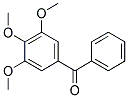 3,4,5-trimethoxybenzophenone Struktur