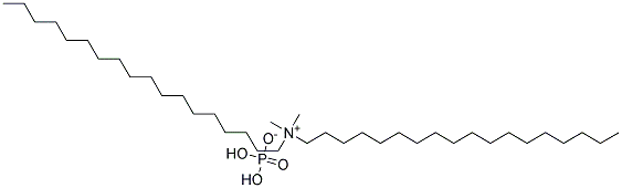 Dioctadecyl dimethyl ammonium dihydrogen phosphate Struktur