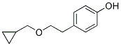 4-[(2'-Cyclopropyl-Methoxy)-Ethyl]-1-Phenol Struktur