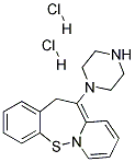 N-[Dibenzo-[B,F]Thiazepin-11-Y-]PiperazineDihydrochloride Struktur