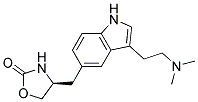 (S)-4[[3-(2-(Dimethylamino)Ethyl)-1H-Indole-5yl]Methyl]-2-Oxazolidinone Struktur