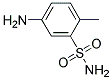 Benzenesulfonamide, 5-amino-2-methyl, Struktur