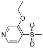 4-MESYL-3-ETHOXYPYRIDINE Struktur