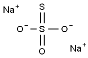 SODIUM THIOSULPHATE ANHYDROUS Struktur