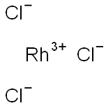 RHODIUM (III) CHLORIDE SOLUTION IN HYDROCHLORID ACID Struktur