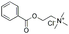 O-BENZOYLCHOLINE CHLORIDE Struktur